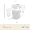 Life With Dignity Wing Handled Beaker with Drinking Lid -
