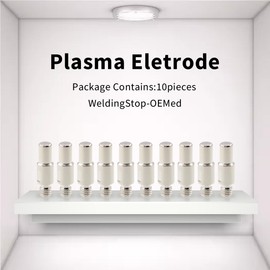 S45 / S25 PR0110 Plasma Cutting Electrode PD0116-08 Tip/Nozzle 0.8mm 0.030'' Consumables Fit Trafimet/Klutch 275i & 375i Plasma Cutter PK-20