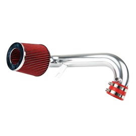 KAX 2.5 inch Cold Air Intake System Kit Replacement for Honda Civic 2002-2005 1.7L L4, Honda Civic 2001, High Performance, RED