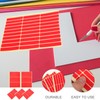 5Sheets Double-sided Nail Display Tape Clear Adhesive Strip for Nail