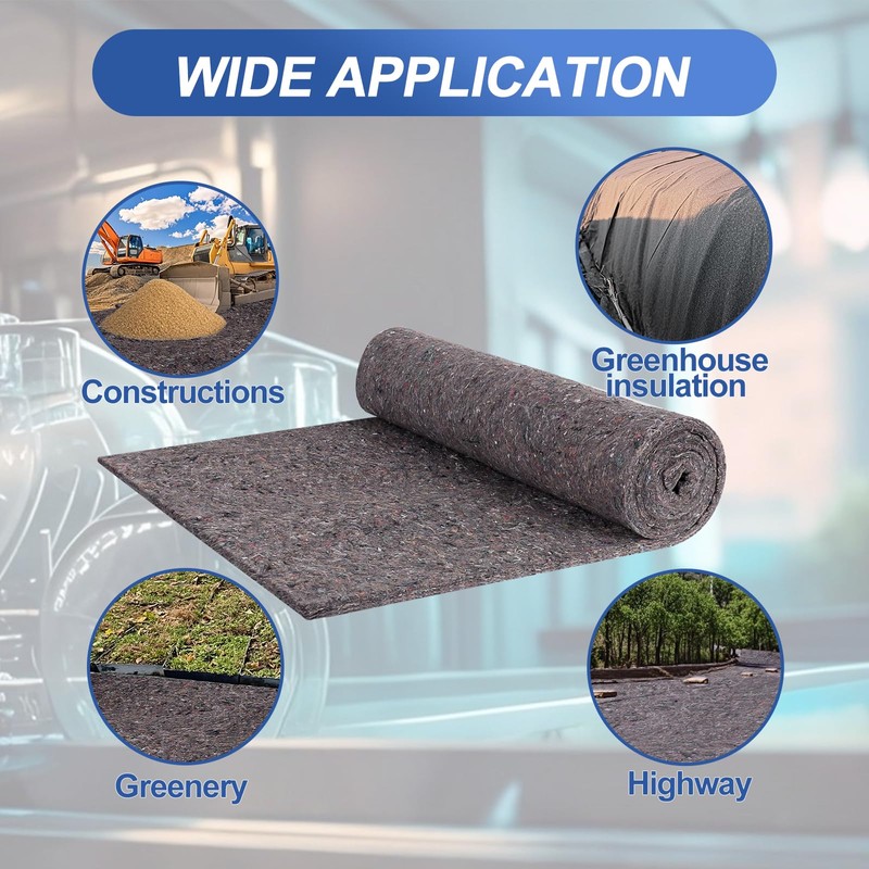 Tafbrik Dishwasher Insulation Blanket, Pipe Insulation Roll Sound Insulated Blanket