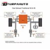 Turpa Auto Set of 4 Motorcraft Oxygen O2 Sensor for