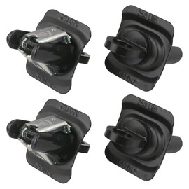 Tie Down Anchor for Truck Bed Rail System 23146899 4pcs Compatible with 2014-2024 Chevy Silverado & GMC Sierra, 2015-2024 Colorado & Canyon Cargo Bed Accessories Parts