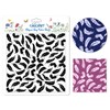 CHGCRAFT Feathers Scales Polymer Clay Texture Sheets Silicone Texture Stamp
