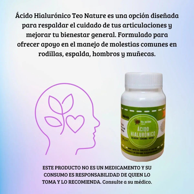 Ácido Hialurónico Teo Nature Pack 10 Unidades Suplemento