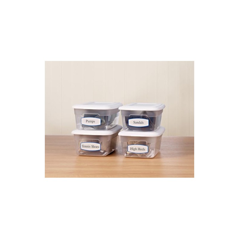 Avery® Removable Multi-Use Labels, Blue Border, 3.75 x 1.625 Inches,