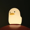 Duck Night Light Silicone Soft Lampshade Delay Automatic Light Off