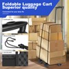 Small Folding Hand Truck with 2 Wheels, Easy to Carry
