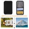 Unbranded 2PCS RV Camper Door Window Shade Cover Sunshade Blackout