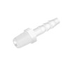 Quickun Plastic Hose Barb Fitting, 1/4" Barb to 1/8" Male