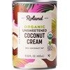 Roland Foods Organic Unsweetened Coconut Cream, 13.52 Ounce Can, Pack