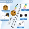 Teacher Lanyards for Id Badges Reel Retractable Keys Holder Cute