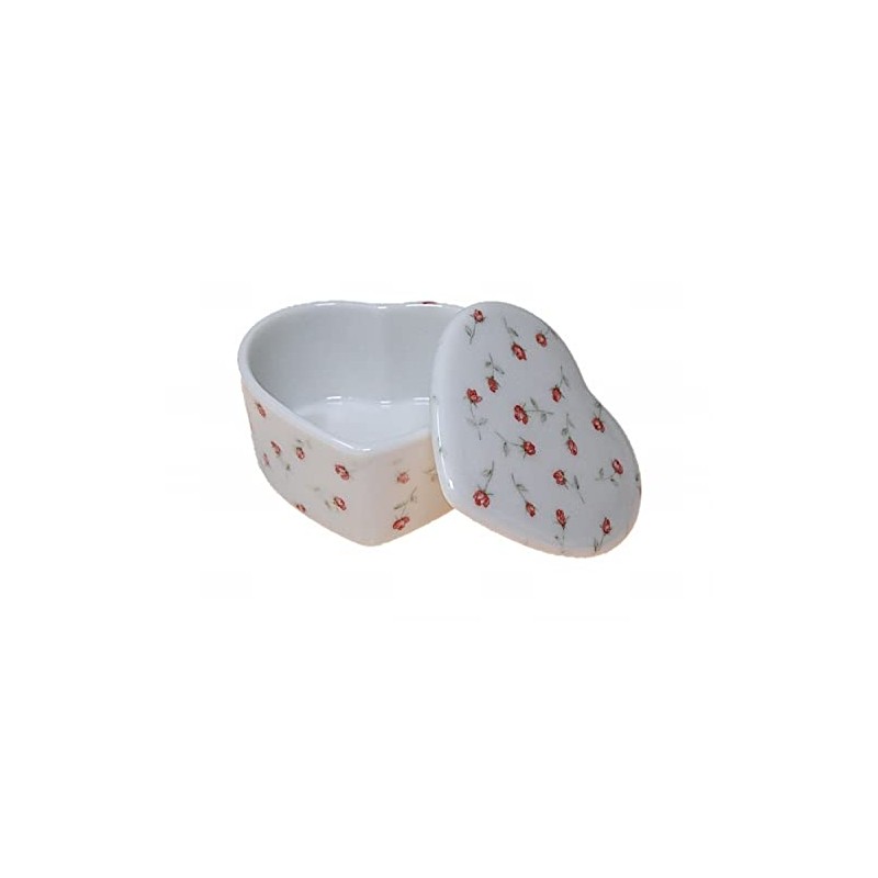 Rose Garden Heart Lid Manufacturing Direct Sale Trinket Box Ring