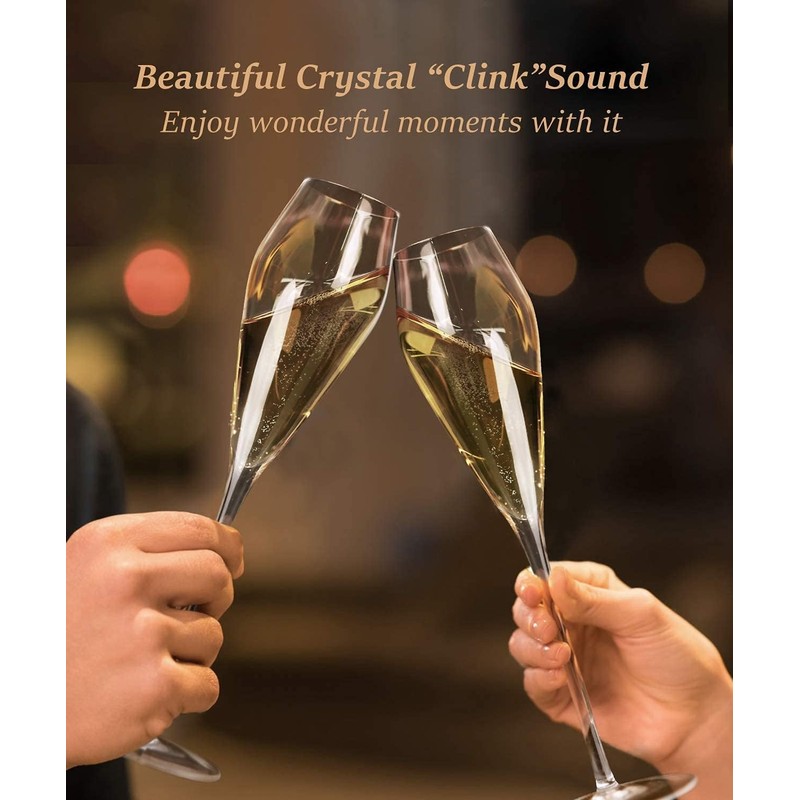 [morning plade] Champagne Glasses, Champagne, Wedding, Flutes, Artisans, Stylish, Crystal