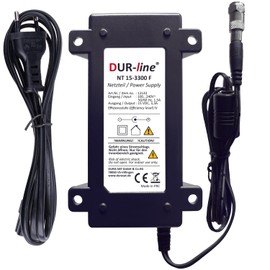 DUR-line NT 15-3300 F - Power Supply Suitable for Cascades of the 9 Series, 13 and 17 Series - F Connection with Power Cable