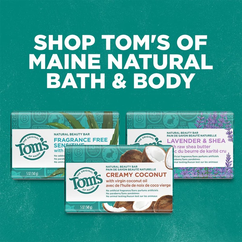 Tom's of Maine Natural Beauty Bar Soap, Orange Blossom With