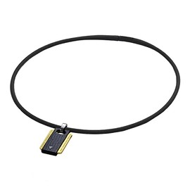 Phiten EXTREME Necklace, RAKUWA Neck, Square, 17.7 inches (45 cm), 19.7 inches (50 cm)