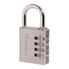 1-9/16 In. Aluminum Luggage Combination Lock