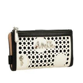 Anekke Alma RFID Wallet Protection and Elegant Style Spacious Compartments and Zipper Measures 18 x 10 x 2 cm Wallets for Women Multicolor Classic, multicoloured, Classic