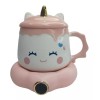 TH2010 Taza Ceramica Calentador Electrica Portatil Kawaii Cafe Te
