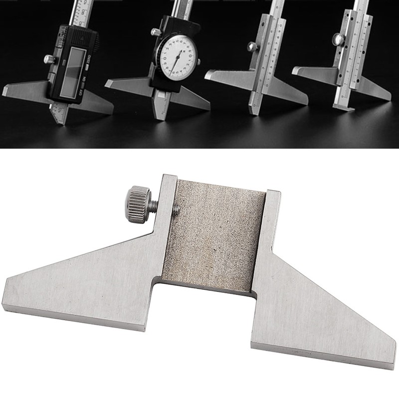 Steel Depth Gauge Base Caliper Depth Gauge Accessory for Dial