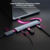 NANOCABLE 10.16.4608-8 in 1 USB-C Hub, USB-C 3.1 to 2x