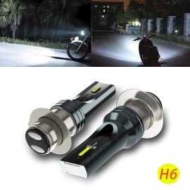 CHUSYYRAY For Yamaha Rhino 450 660 700 Super White 100w H6M LED Headlight Bulbs 2X 6000K