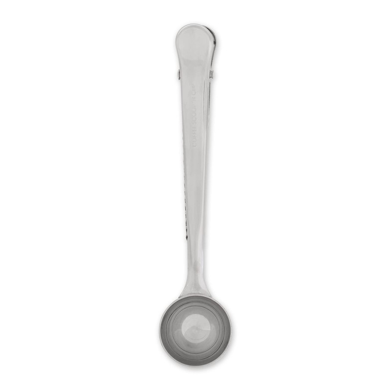 RSVP International Coffee Scoop Collection, 1-1/2 Tablespoon, Clip, Stainless Steel