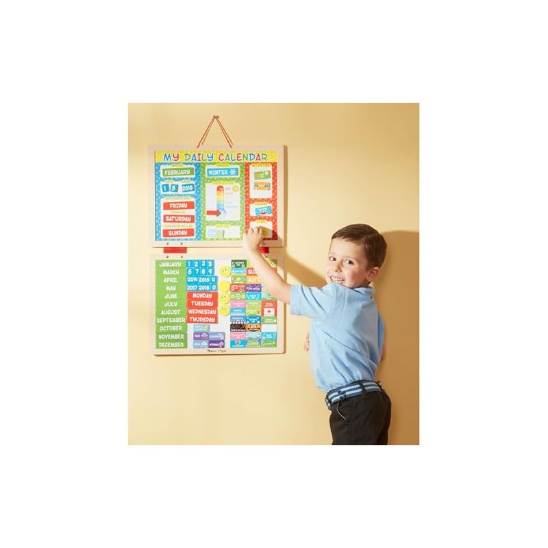 Melissa & Doug My First Daily Magnetic Calendar
