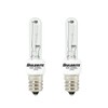 Bulbrite KX40/E12 40W KX-2000 Krypton/Xenon T3 Clear Bulb, Candelabra Base