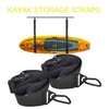 Heavy Rope Hoist Stainless Steel Pulley System with Storage Straps