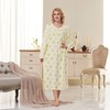 Keyocean Cotton Women Nightgowns, Soft Comfortable Lightweight Long Sleeves Winter