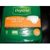 Depend Briefs W/ Adhesive Tabs Max Absorbency 16 Pack New