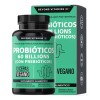 Probioticos 60 Billion Ufc + Prebióticos (prebiotic)| 13 Cepas | Tecnología De Microencapsulación 4 Capas - Vegano - Digestion - Fibra - Vitaminas Mujer / Hombre - Candida Cleanse Flora -60 Cápsulas