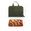 Monterey Travel Cheese Knife Set, (Khaki Green)