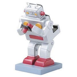 Motif. Smartphone Stand (Robots) Silver SR – 1083 – SV – 190