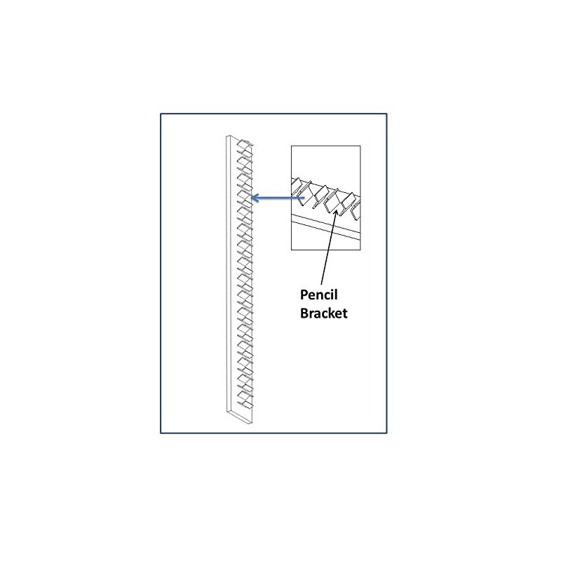 Eureka Golf Pencil Display Case | Holds 64 Round or