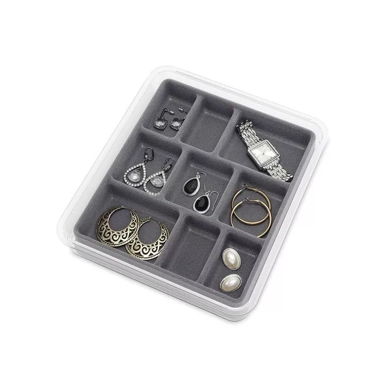 HH Estuche Alhajero Joyero Bandeja Organizadora Apilable Chico