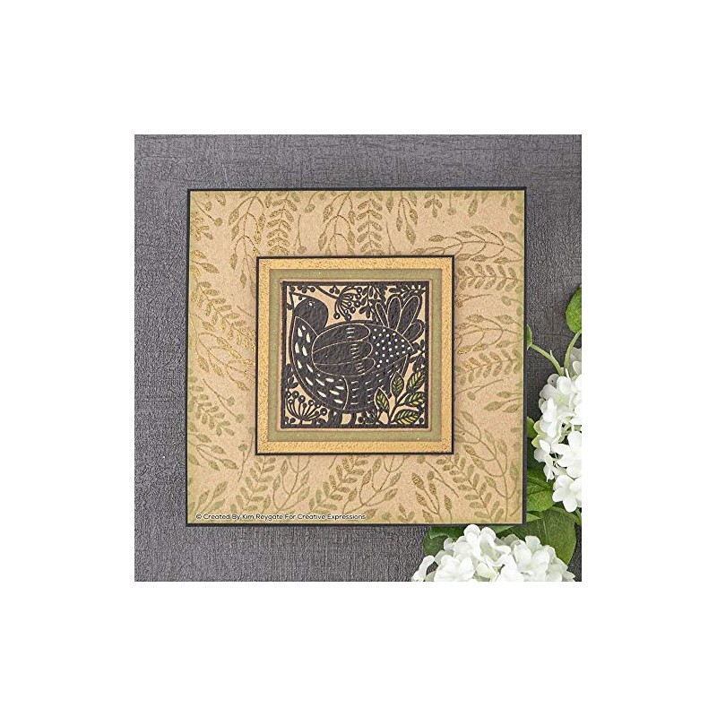 Jane Gill - Clear Magic Stamp Set - Bird Blocks