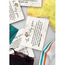 Inkdotpot White Girls Night Out Bachelorette Party Panty Game Cowgirl Bridal Shower Game 1 Signá 30 Size Cards