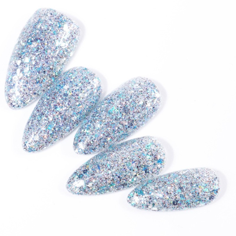 Diesel Aurora Queen Frost Glitter Gel 8-piece set + 2