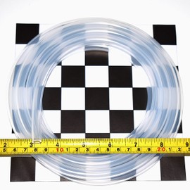 Pure Silicone Tubing - 1/4" ID x 3/8" OD - High Temp Kink-free Hose Tube 500F (40 Feet)