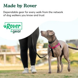 Rover Gear Better Walk No-Pull Dog Harness, Hot Pink, Large – Stay in Control with Adjustable, Comfortable, Easy to Wear, & Durable Dog Harness – Ideal for Large Dogs 60-90lb