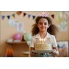8th Birthday Crown With Rainbow Wing for Girls - Headband,