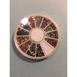 sin marca decoracion para uñas en forma redonda