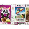 1990 Jurassic Kite Raisin Bran Cereal Box unused factory shaped Flat s301 oc10