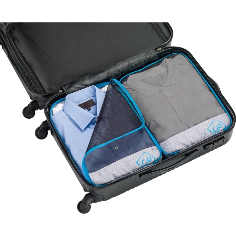 Go Travel Clothes/Garment Suitcase Packing Cubes - Large Capacity, Lightweight