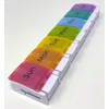 Weekly Pill Organizer, BPA Free, 7 Day Pill Box Case