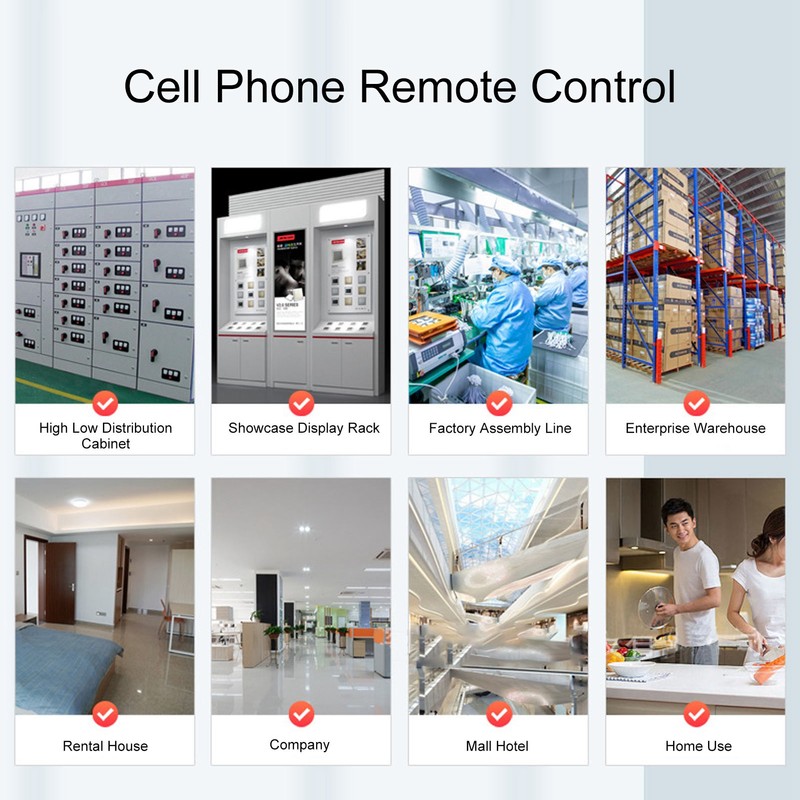 Multifunctional Power Meter DIN Rail 2.4in TFT Display Electric Energy
