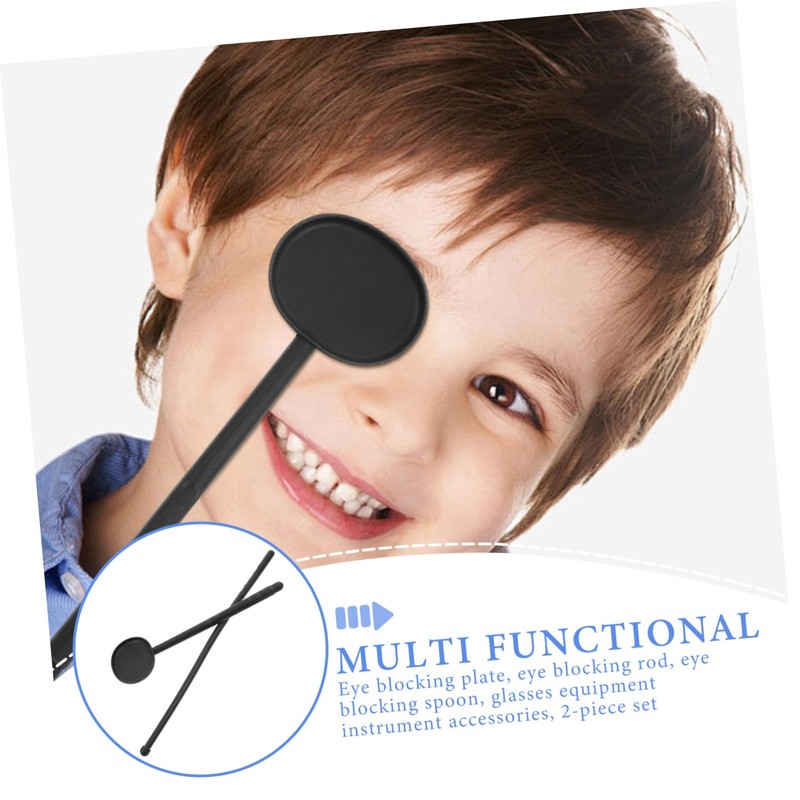 Gatuida Handheld Eye Occluder Set Lightweight Testing Pointers with Skid